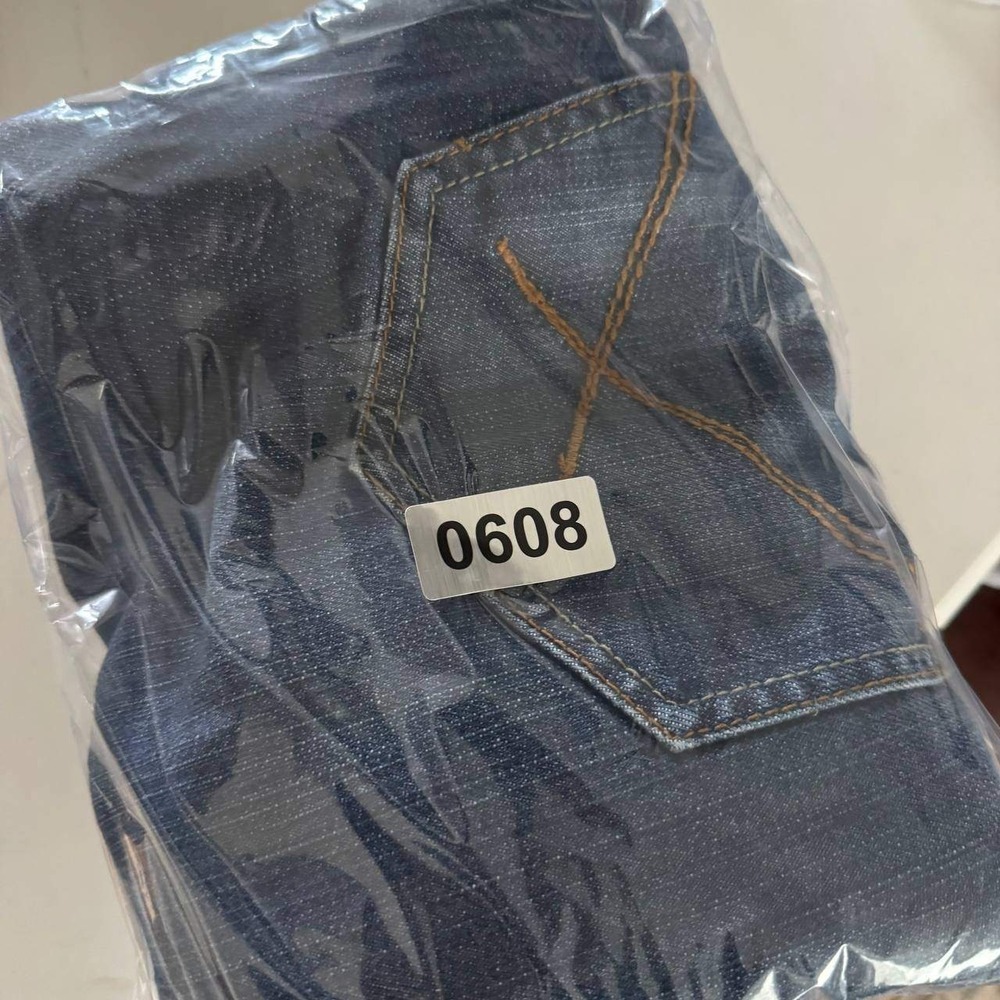 Quiksilver Straight Leg Jeans Mens 32 Blue Y2K Skate Denim Distressed 0608 - Picture 12 of 12
